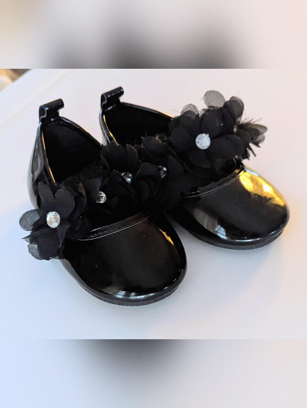 Toddler Patent Black Mary Jane Shoes
